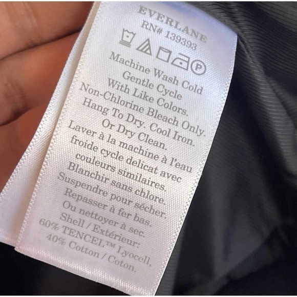 Everlane The 80's Blazer Black Women's Size 2 NWT - Picture 10 of 11